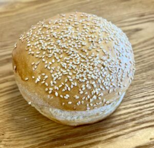 BUN 12CM CERLCE SESAME